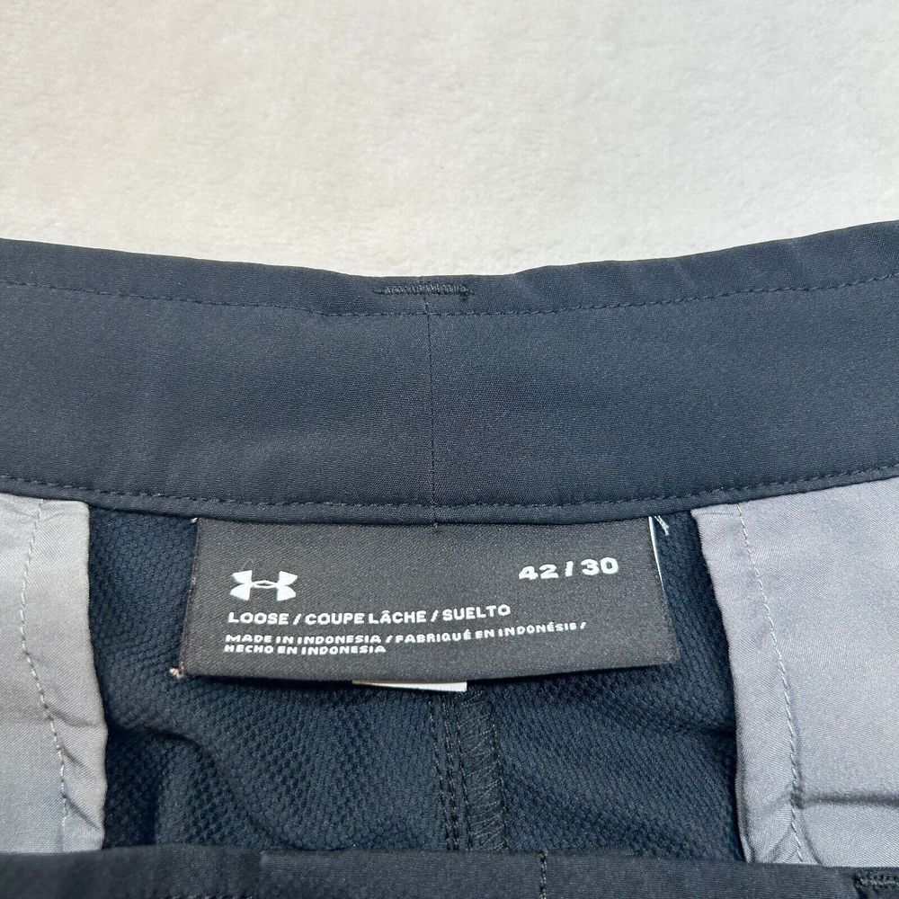 Under Armour Golf‎ Performance Pants Mens 40x32 Black Loose Fit - Picture 4 of 8